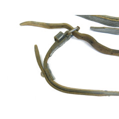 Lot de 3 sangles Cuir de poncho WH originale  ref 387