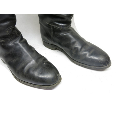 Paire de bottes cuir originales Allemandes  WH ref  211