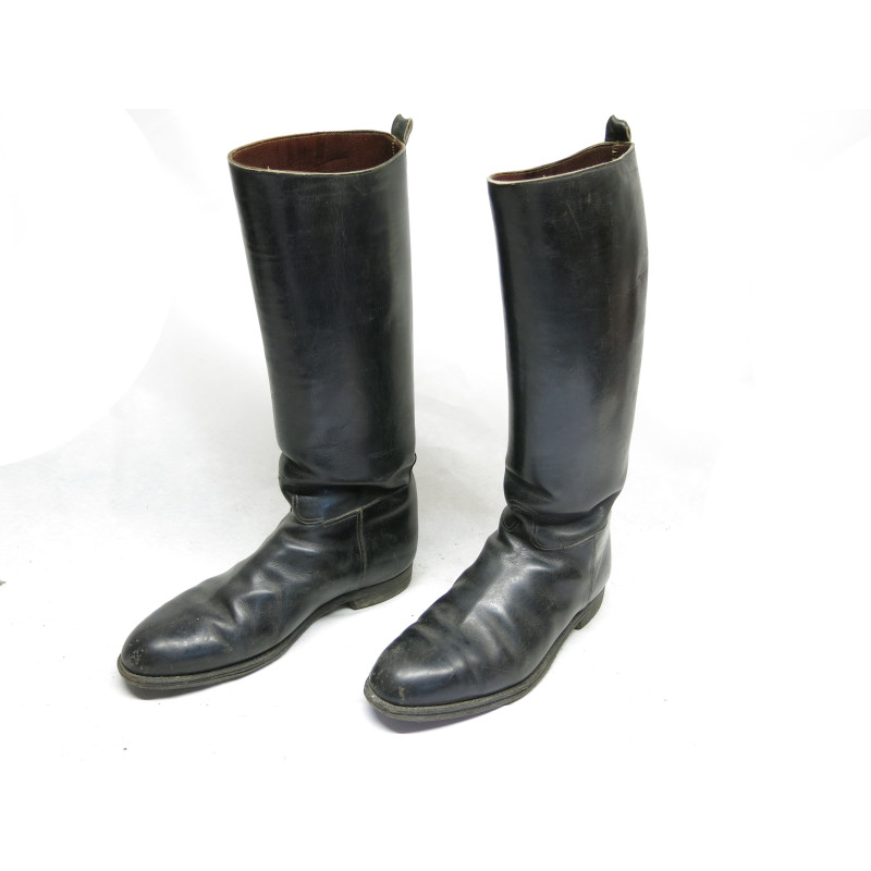 Paire de bottes cuir originales Allemandes  WH ref  211