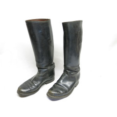 Paire de bottes cuir originales Allemandes  WH ref  222