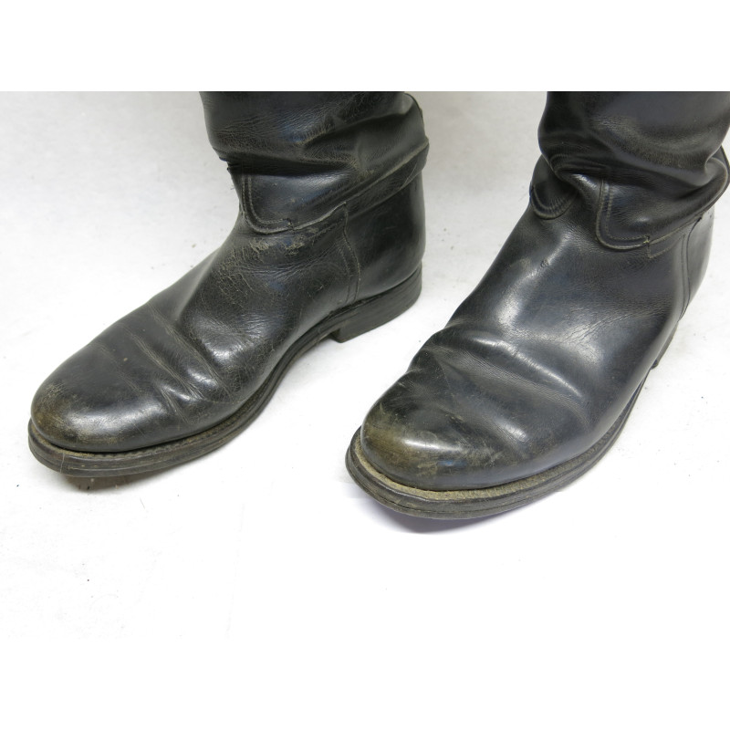 Paire de bottes cuir originales Allemandes  WH ref  222