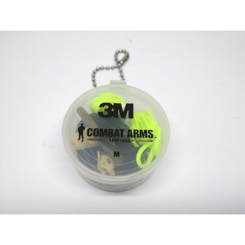 Bouchon anti-bruit 3M  Bouchons COMBAT ARMS 4.1 / Taille M / bouchon d'oreille ref 28 