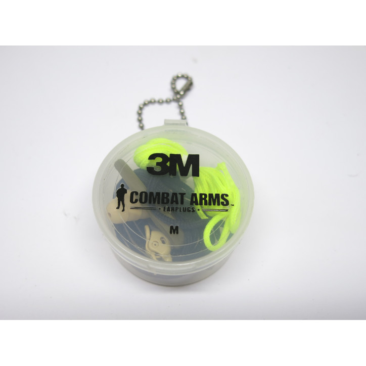 Bouchon anti-bruit 3M  Bouchons COMBAT ARMS 4.1 / Taille M / bouchon d'oreille ref 28 