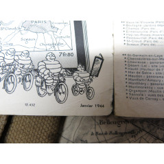 Porte carte Anglais 1944 avec souvenirs ref 753