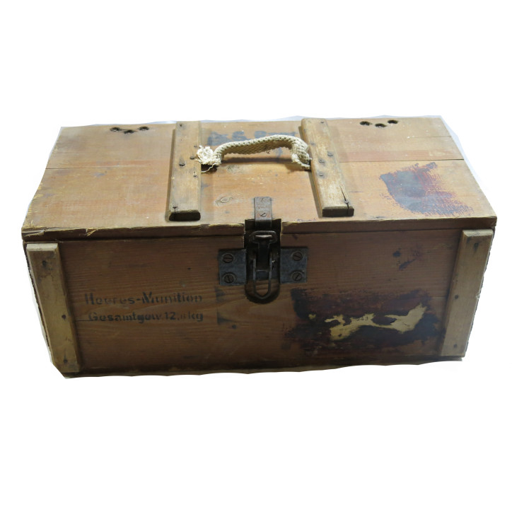  Caisse en bois pour 30 grenades à fusil anti personnelles G-Sprgr - Allemagne  ref 1030