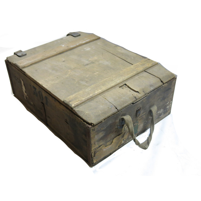 Caisse en bois pour 1500 cartouches Mauser de Sniper Anschuss ref 1040