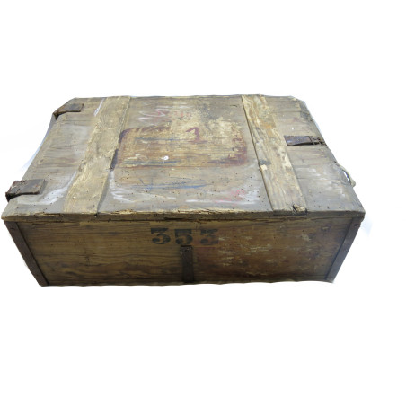 Caisse en bois pour 1500 cartouches Mauser de Sniper Anschuss ref 1100