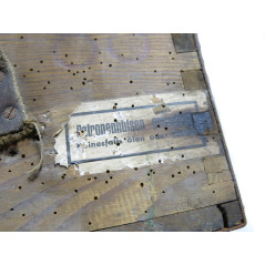 Caisse en bois pour 1500 cartouches Mauser de Sniper Anschuss ref 1100