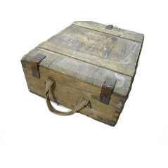 Caisse en bois pour 1500 cartouches Mauser de Sniper Anschuss ref 1100
