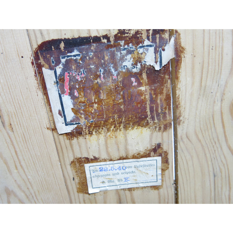 Caisse en bois pour 1500 cartouches Mauser  Ref 1150