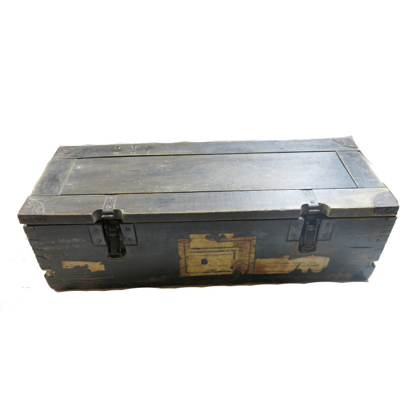  Caisse en bois pour 100 obus 20 mm Flack 1943  ref  1190
