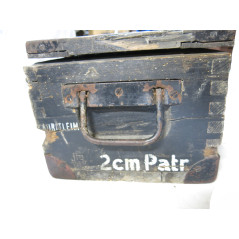  Caisse en bois pour 100 obus 20 mm Flack 1943  ref  1190