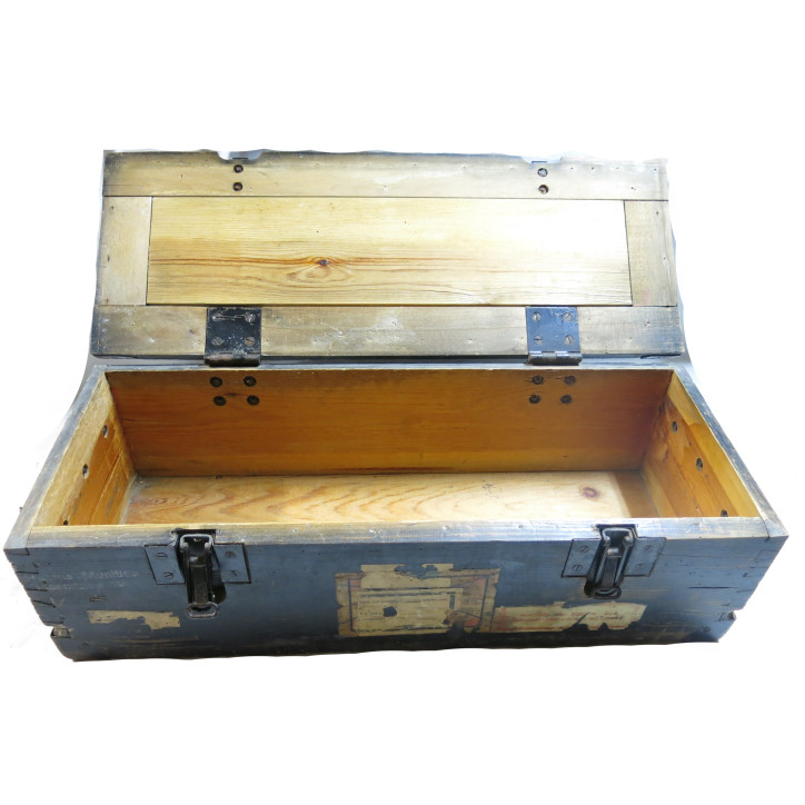  Caisse en bois pour 100 obus 20 mm Flack 1943  ref  1190