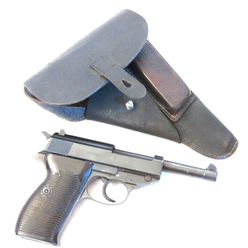 Etui cuir grenelé original P38  1944   ref et 77