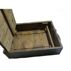 Rare caisse bois pour 15  grenades a manche ref 4000 