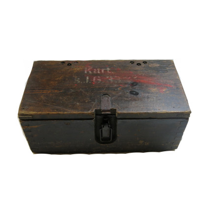 Caisse bois 1943 cartouches mortier Wh ref 139 