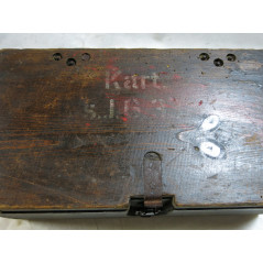 Caisse bois 1943 cartouches mortier Wh ref 139 