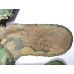 Couvre casque US Vietnam camo  jus terrain ref 60