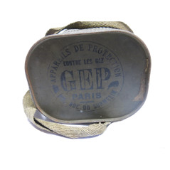 Boite pour appareil de protection gaz France ww2 ref 789