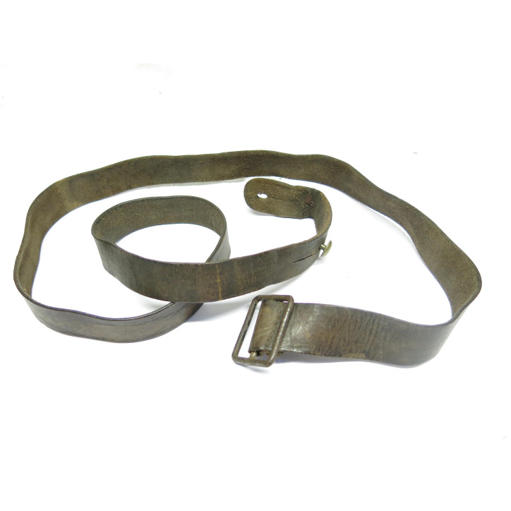 Bretelle cuir  couleur fauve 39/45 pour fusil Mas 36 ref 110