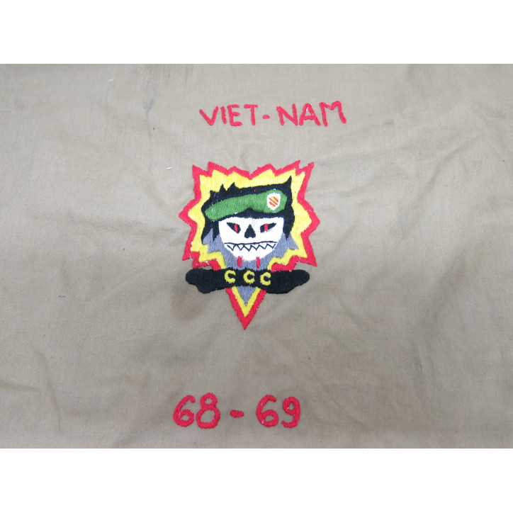 Foulard original camo Tiger speciales forces US Vietnam ref 77