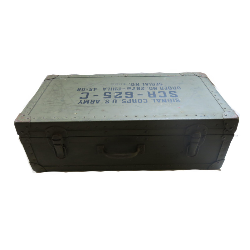 Boite vide de detecteur de mine SCR 625  US 1944 ref 945 