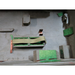 Boite vide de detecteur de mine SCR 625  US 1944 ref 945 
