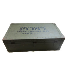 Boite vide de detecteur de mine SCR 625  US 1944 ref 945 