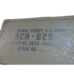 Boite vide de detecteur de mine SCR 625  US 1944 ref 945 