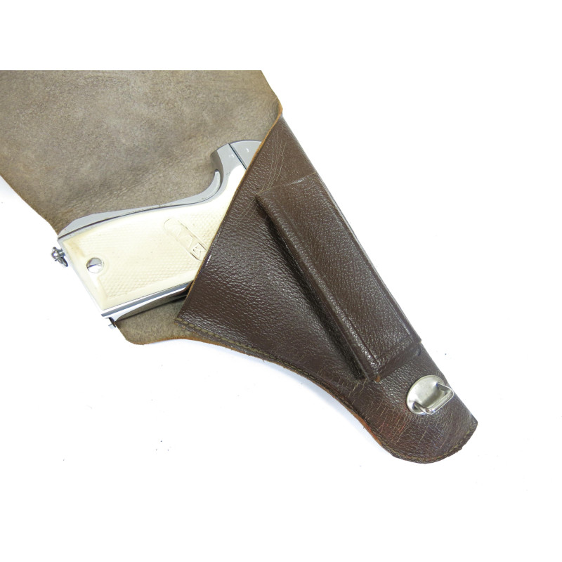 Etui cuir pour pistolet MAB modele D ref 60