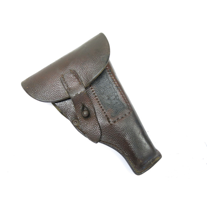 Rare etui cuir original Sauer et Sohn 38 daté 1943 ref 68