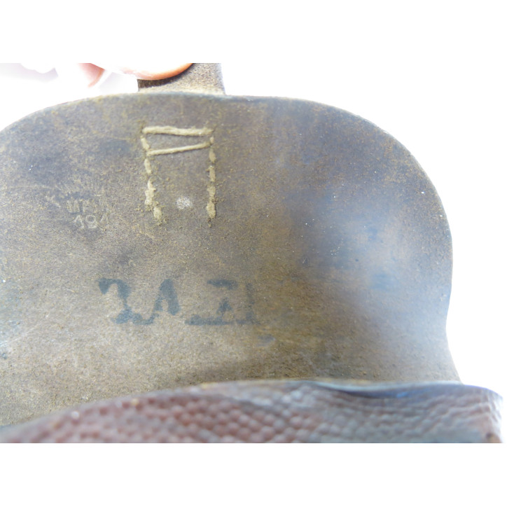 Rare etui cuir original Sauer et Sohn 38 daté 1943 ref 68
