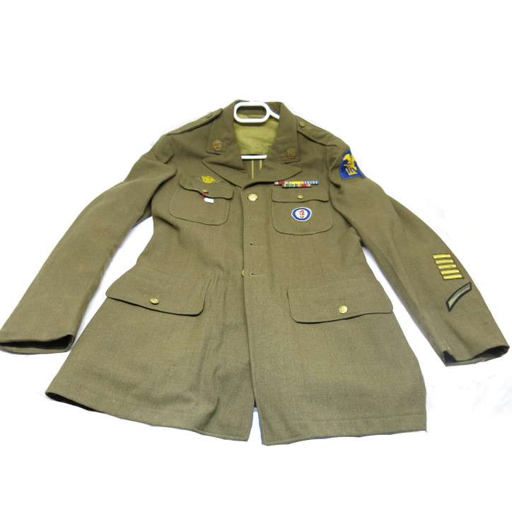 Coat wool serge OD 1943  Veste  US  ref 489