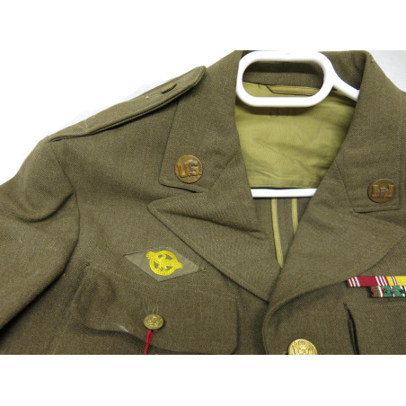 Coat wool serge OD 1943 Veste US ref 489