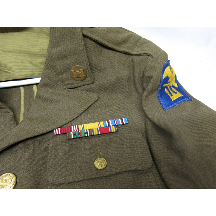 Coat wool serge OD 1943  Veste  US  ref 489