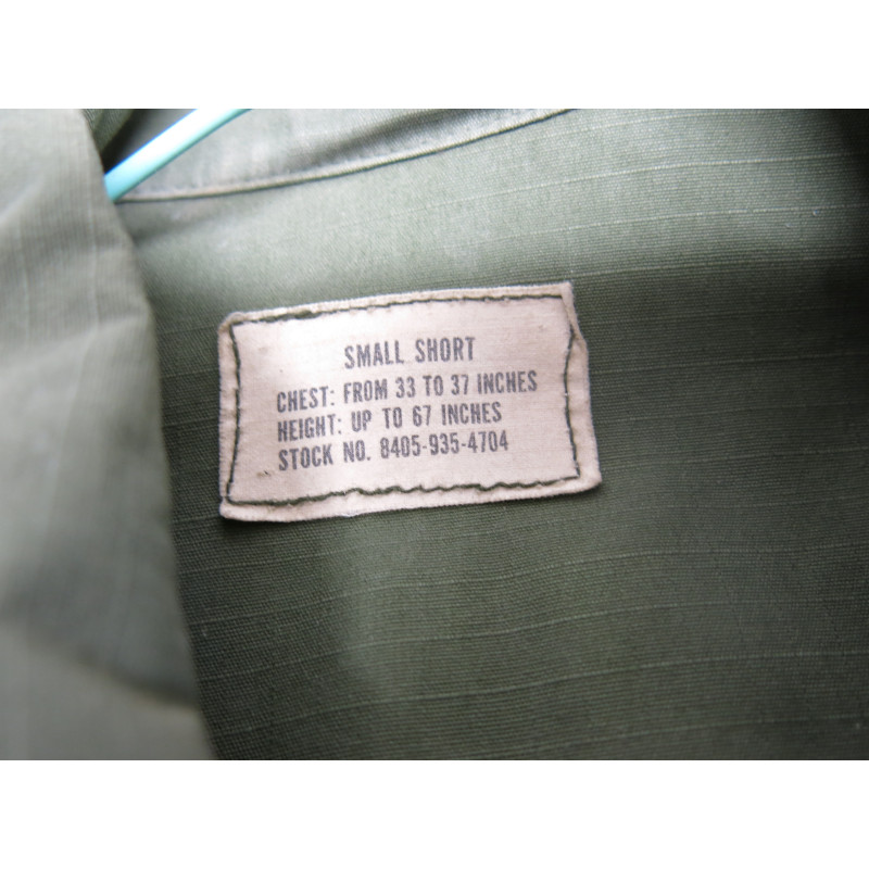 Veste originale rip stop coton US Air Force 1969 ref 1002