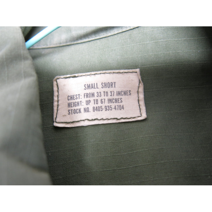 Veste originale rip stop coton US Air Force 1969 ref 1002