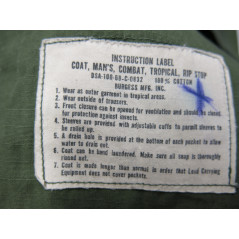 Veste originale rip stop coton US Air Force 1969 ref 1002