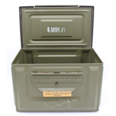 Caisse à Munitions Grand format pour 10 Bandes de 50 cart. 7.62 N ou autres