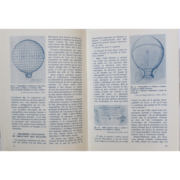 Livre Historique des montgolfières par Raymond Marchal