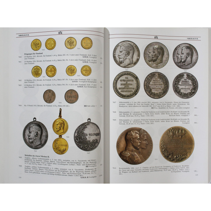 Catalogue Auktion 192 de Künker