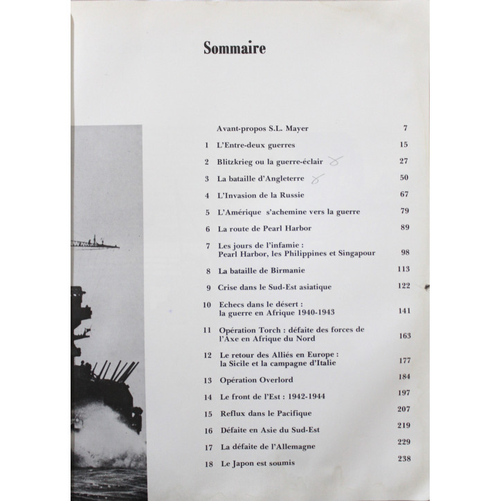 La seconde guerre 1939-1945 Ronald HEIFERMAN 