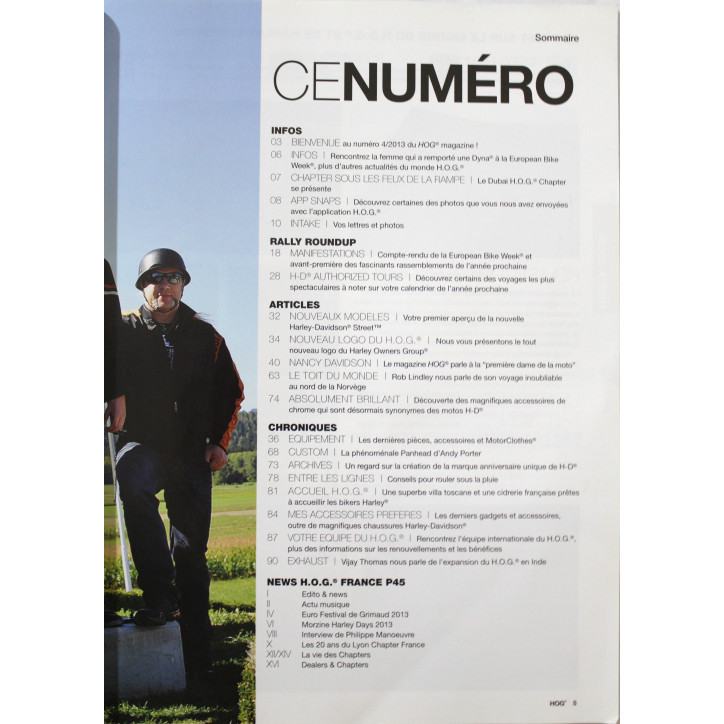 Magazine HOG No 4 de 2013