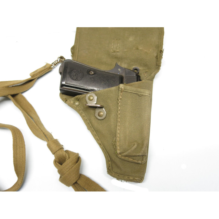 Etui toile avec dragonne pistolet Beretta 34 ref 118 