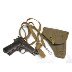 Etui toile avec dragonne pistolet Beretta 34 ref 118 