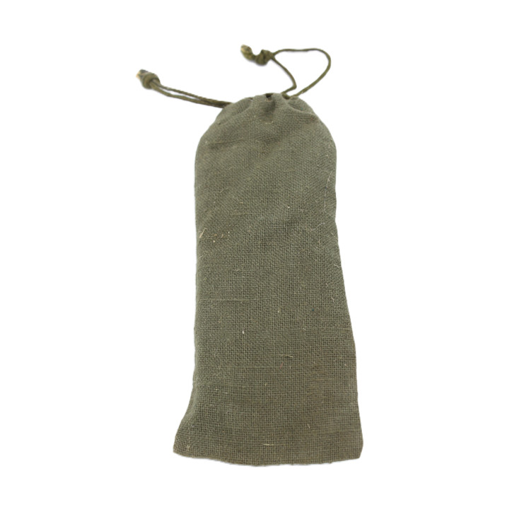 Housse en toile de l'armée française pour kit de nettoyage