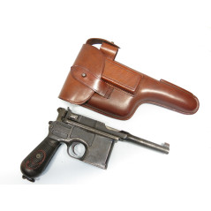 etui cuir c96 mauser bolo 1920