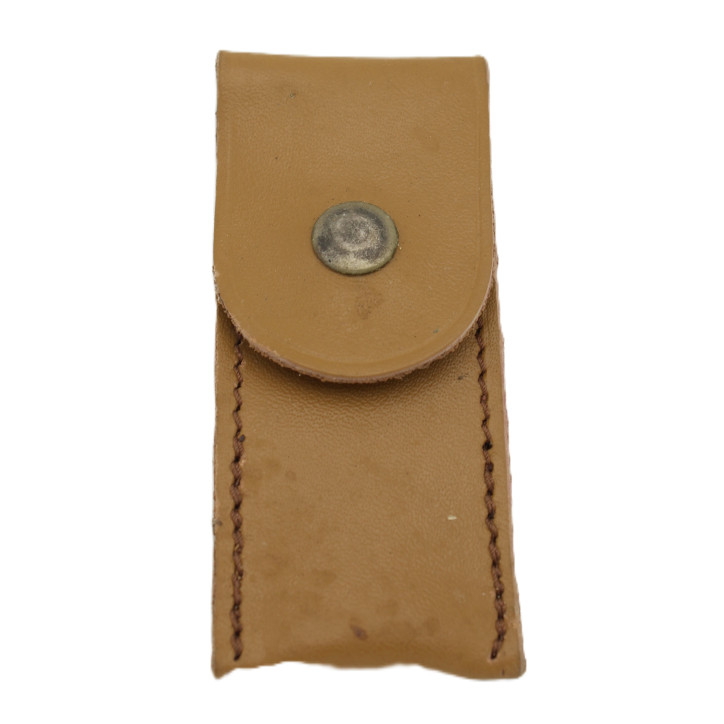 Pochette en cuir réglementaire de l'armée française