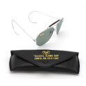 Lunettes de soleil style Ray-Ban USAAF repro verres teintés noir