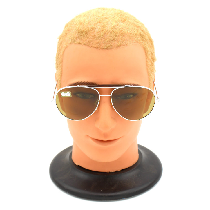 Lunettes de soleil style Ray-Ban USAAF repro verres teintés en Brun